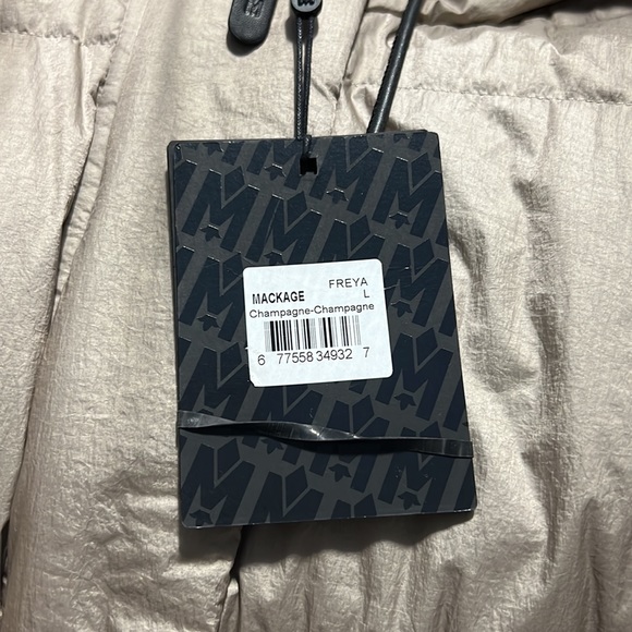 MACKAGE FREYA CHAMPAGNE/CHAMPAGNE L and M - LADIES DOWN COAT - Picture 7 of 8